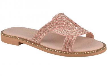 Σανδάλια γυναικεία | Δερμάτινα | Υφαντίδης | 126104 | Μπρονζέ - Υφαντίδης - 